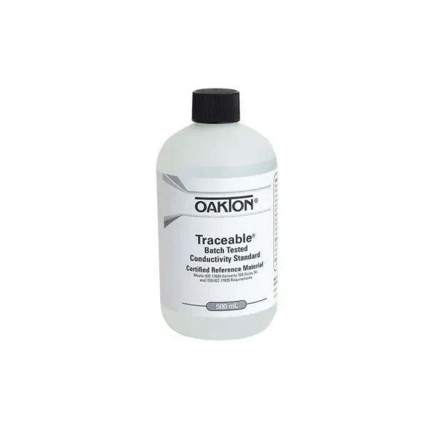 Oakton Traceable® Conductivity and TDS Standard, Calibrado Individualmente 10000 uS, 500ml